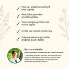 Conseils naturopathe fleurs de Bach pour complexe sommeil